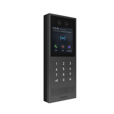 X912S - Багатоабонентна панель виклику з розпізнаванням обличчя, NFC та Bluetooth 00-00001880 фото